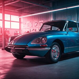 Citroën DS classic car restoration workshop craftsmanship