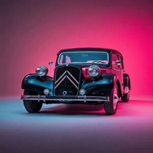 electric vintage car Citroën Traction Avant EV1 conversion classic