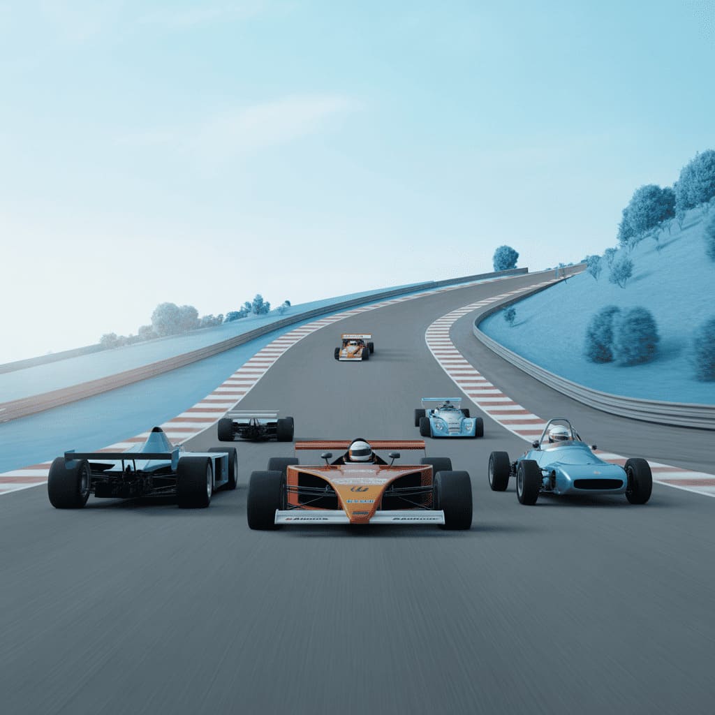 multiple race car types