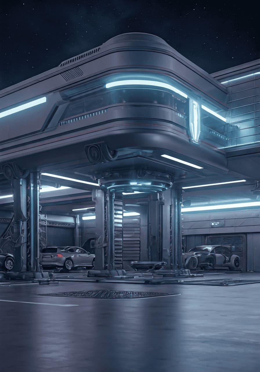 mystical automotive service station