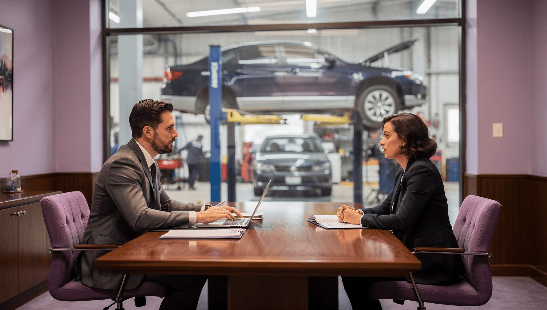 lawyer legal consultation car repair advice