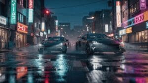 drift streets japan game night racing